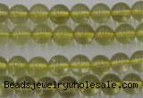 CLQ152 15.5 inches 8mm round natural lemon quartz beads wholesale