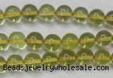 CLQ201 15.5 inches 6mm round natural lemon quartz beads wholesale