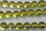 CLQ203 15.5 inches 10mm round natural lemon quartz beads wholesale