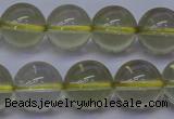 CLQ353 15 inches 10mm round natural lemon quartz beads wholesale