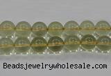 CLQ50 15.5 inches 6mm round natural lemon quartz beads wholesale