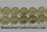 CLQ52 15.5 inches 10mm round natural lemon quartz beads wholesale