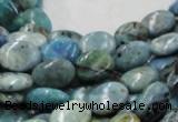 CLR10 16 inches 10*14mm oval larimar gemstone beads wholesale