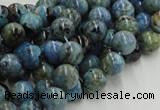 CLR37 16 inches 4mm round larimar gemstone beads wholesale