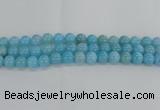 CLR73 15.5 inches 12mm round imitation larimar beads wholesale