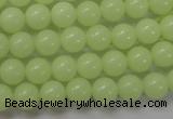 CLU03 15.5 inches 8mm round luminous stone beads wholesale