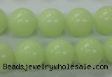 CLU05 15.5 inches 12mm round luminous stone beads wholesale