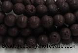 CLV202 15.5 inches 10mm round coffee natural lava beads wholesale