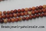 CMA200 15.5 inches 4mm round red malachite beads wholesale