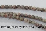 CMB01 15.5 inches 4mm round natural medical stone beads wholesale