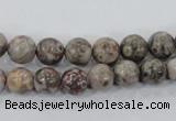 CMB03 15.5 inches 8mm round natural medical stone beads wholesale