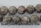 CMB05 15.5 inches 12mm round natural medical stone beads wholesale