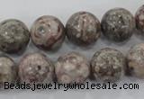 CMB06 15.5 inches 14mm round natural medical stone beads wholesale