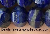 CME245 15.5 inches 10*11mm - 10*12mm pumpkin lapis lazuli beads