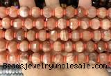 CME304 15.5 inches 8*11mm - 9*12mm pumpkin moonstone beads