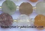 CME364 15 inches 10mm pumpkin mixed beads