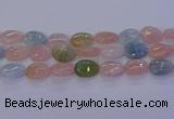 CMG234 15.5 inches 13*18mm flat teardrop morganite beads wholesale