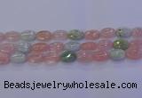 CMG239 15.5 inches 12*16mm oval morganite beads wholesale