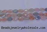 CMG266 15.5 inches 10*14mm faceted oval morganite beads