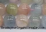 CMG392 15.5 inches 8mm round morganite gemstone beads