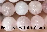 CMG410 15.5 inches 8mm round pink morganite beads wholesale