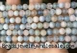 CMG420 15.5 inches 6mm round natural morganite gemstone beads