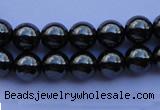 CMH07 16 inches 4mm round magnetic hematite beads Wholesale