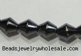 CMH132 15.5 inches 6*7mm bicone magnetic hematite beads