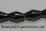 CMH133 15.5 inches 8*12mm bicone magnetic hematite beads