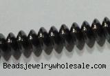 CMH166 15.5 inches 3*6mm rondelle magnetic hematite beads