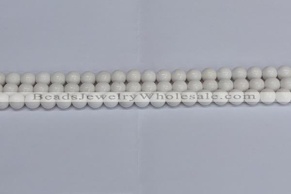 CMJ03 15.5 inches 8mm round Mashan jade beads wholesale