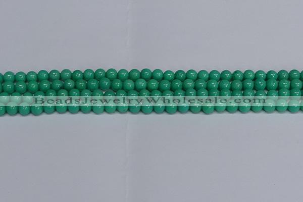 CMJ100 15.5 inches 6mm round Mashan jade beads wholesale