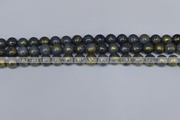 CMJ1002 15.5 inches 8mm round Mashan jade beads wholesale