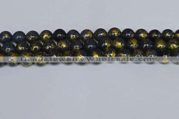 CMJ1008 15.5 inches 10mm round Mashan jade beads wholesale