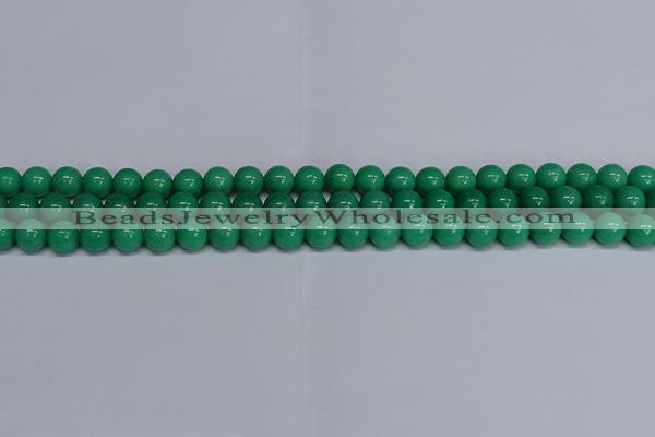 CMJ101 15.5 inches 8mm round Mashan jade beads wholesale