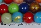 CMJ1014 15.5 inches 12mm round mixed Mashan jade beads wholesale