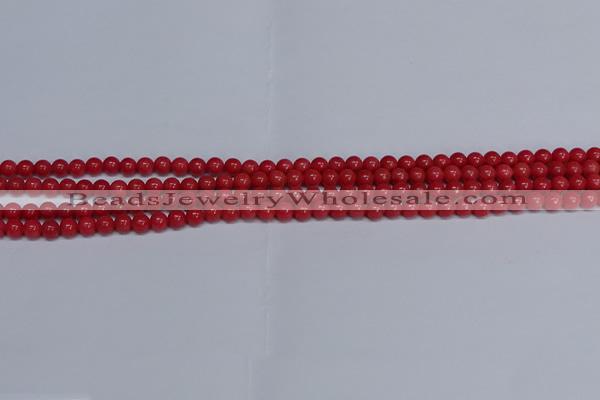 CMJ106 15.5 inches 4mm round Mashan jade beads wholesale