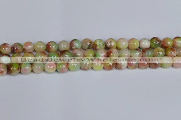 CMJ1077 15.5 inches 10mm round jade beads wholesale