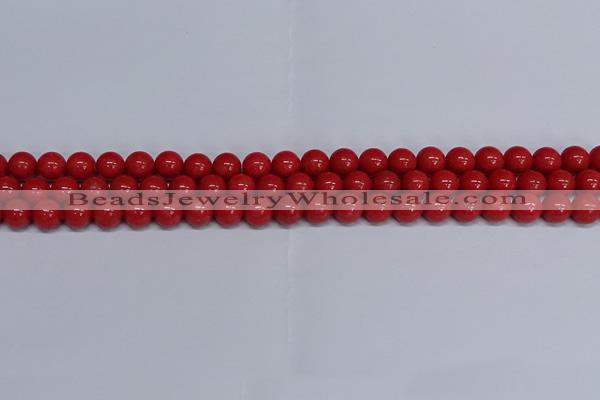 CMJ108 15.5 inches 8mm round Mashan jade beads wholesale