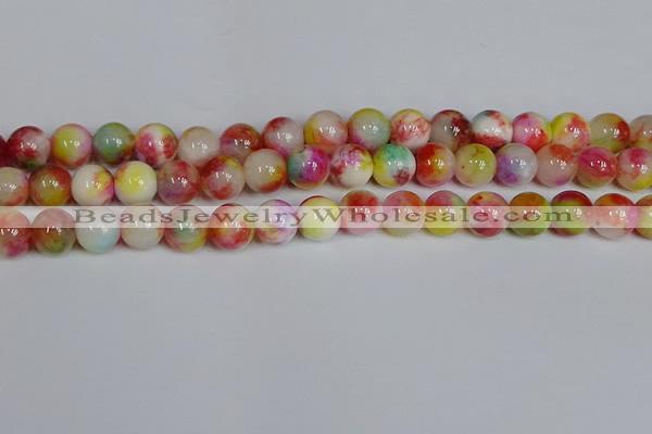 CMJ1081 15.5 inches 8mm round jade beads wholesale