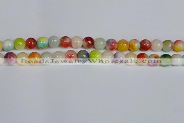 CMJ1086 15.5 inches 8mm round jade beads wholesale