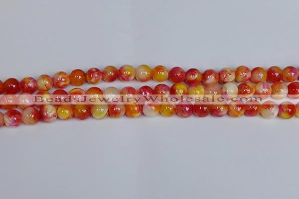 CMJ1136 15.5 inches 8mm round jade beads wholesale