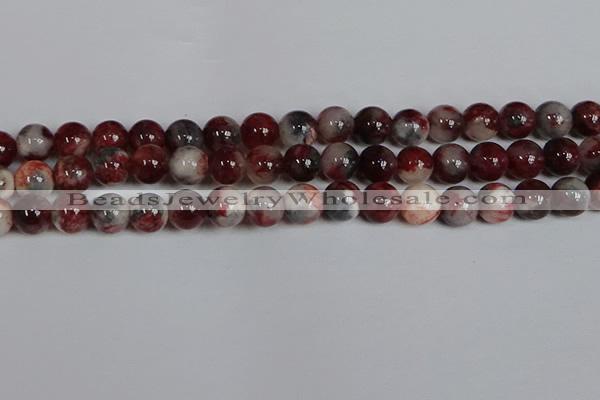 CMJ1183 15.5 inches 12mm round jade beads wholesale