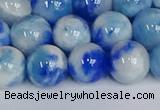 CMJ1196 15.5 inches 8mm round jade beads wholesale