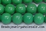 CMJ131 15.5 inches 12mm round Mashan jade beads wholesale