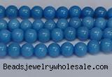 CMJ134 15.5 inches 4mm round Mashan jade beads wholesale