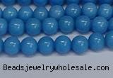 CMJ135 15.5 inches 6mm round Mashan jade beads wholesale