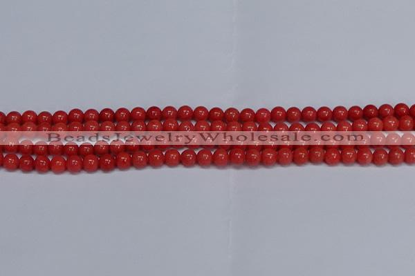 CMJ16 15.5 inches 6mm round Mashan jade beads wholesale