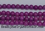 CMJ162 15.5 inches 4mm round Mashan jade beads wholesale