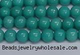 CMJ191 15.5 inches 6mm round Mashan jade beads wholesale